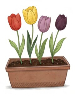 flower pot clipart 4