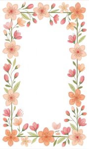 frame border clipart flower 10