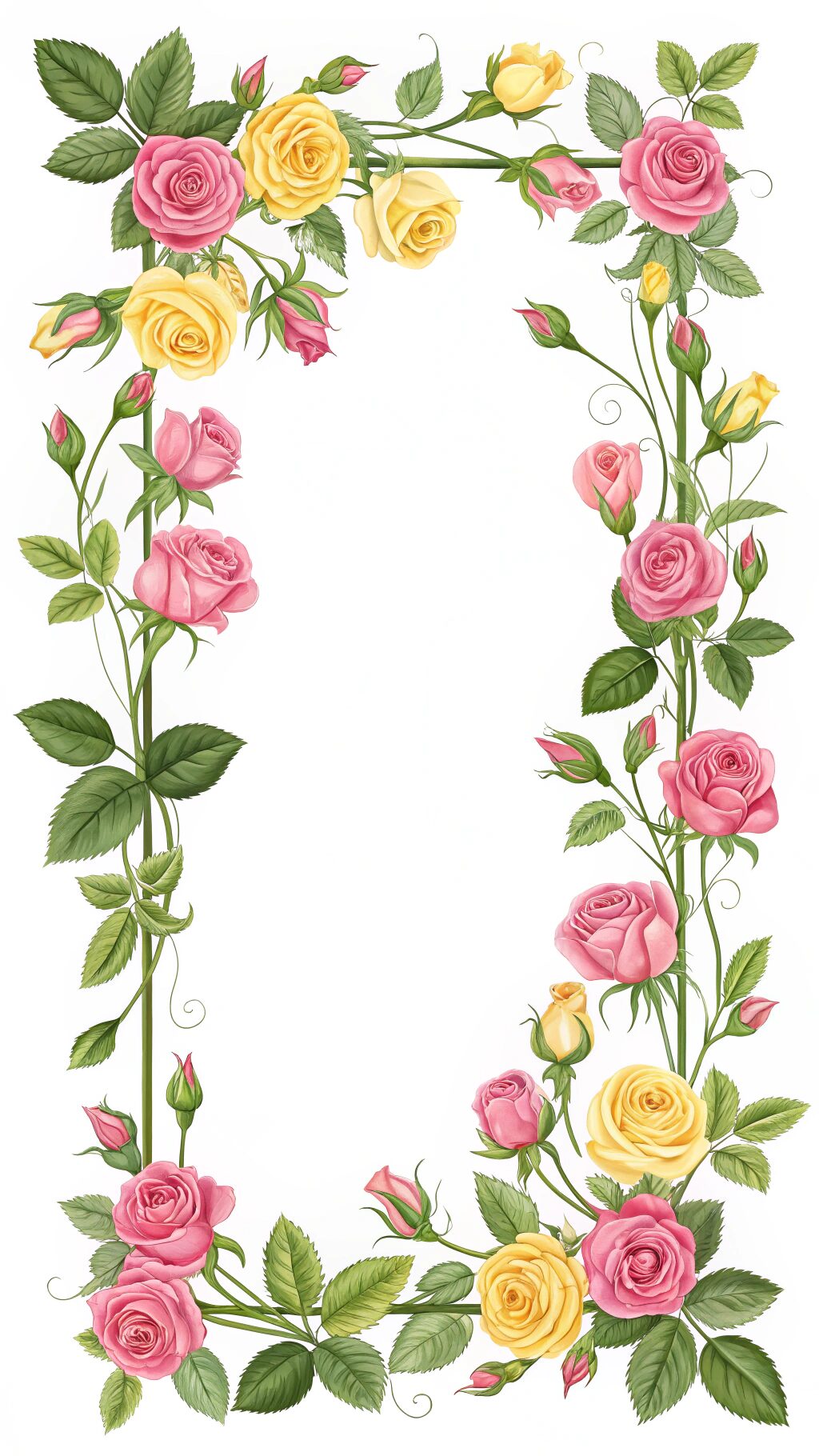 49 Flower Border Clipart Free to Prints
