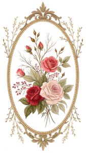 frame border clipart flower 14