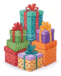 free clipart of christmas gifts 1