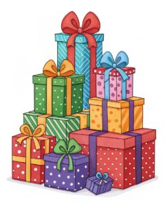 free clipart of christmas gifts 2