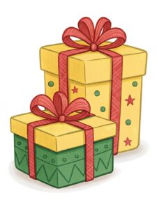 free clipart of christmas gifts 3