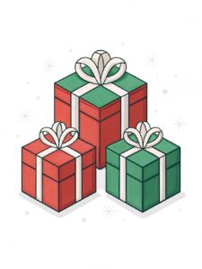free clipart of christmas gifts 6