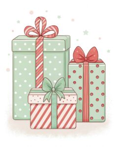 free clipart of christmas gifts 7