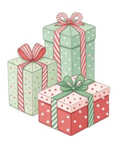 free clipart of christmas gifts 8