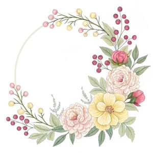 free flower border clipart 13 1