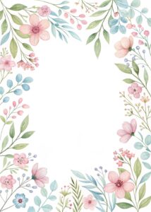 free flower border clipart 13