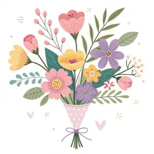 free flower border clipart 2 1