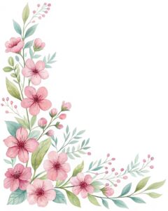 free flower border clipart 6 1