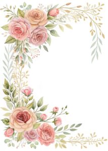 free flower border clipart 6
