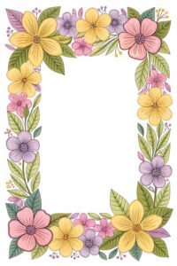 free flower border clipart 9 1