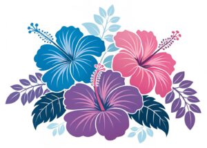 hawaiian flower clipart 11