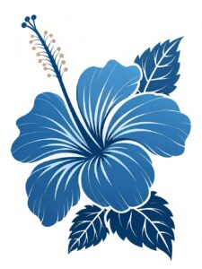 hawaiian flower clipart 2