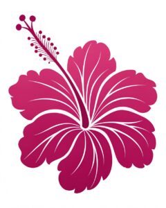 hawaiian flower clipart 5