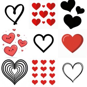 heart clipart feature