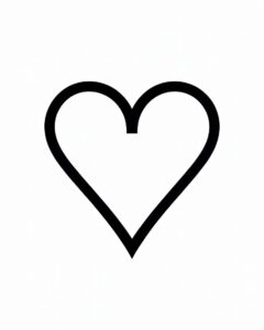 heart outline clipart 3 1