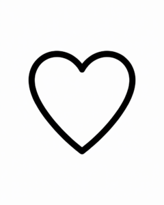 heart outline clipart 5 1