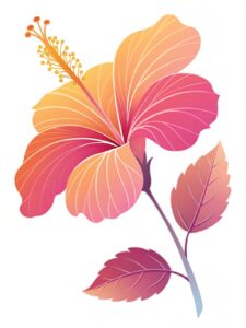 hibiscus flower clipart 2 2
