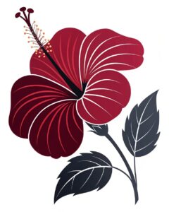 hibiscus flower clipart 5 1