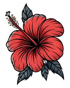 hibiscus flower clipart 6 2