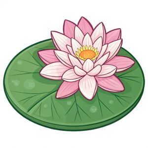 lotus flower clipart 4