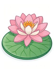 lotus flower clipart 5