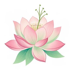 lotus flower clipart 8