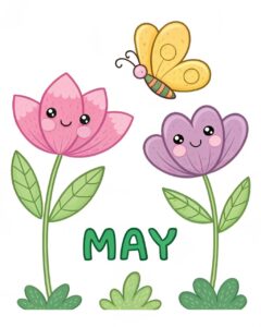 may flower clipart free 11