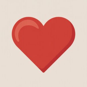 red heart clipart 12