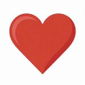 red heart clipart 15