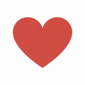 red heart clipart 2