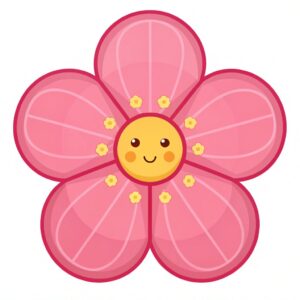simple flower clipart free 10