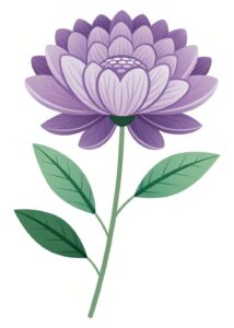 simple flower clipart free 11
