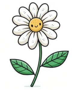 simple flower clipart free 2