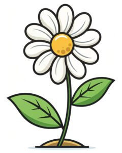 simple flower clipart free 3