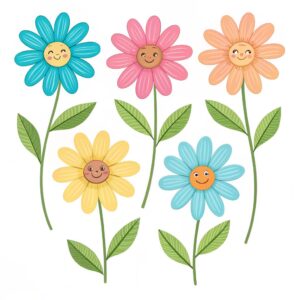 simple flower clipart free 5