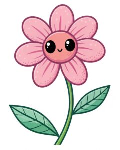 simple flower clipart free 6