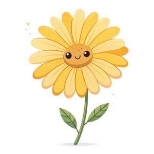simple flower clipart free 7