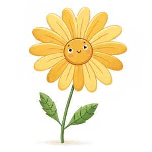 simple flower clipart free 8