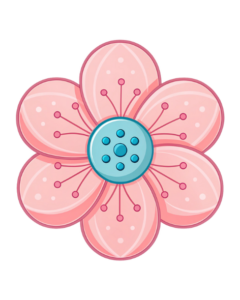 transparent background pink flower clipart 12