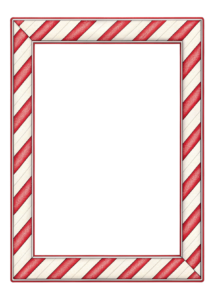 transparent christmas border clipart 13
