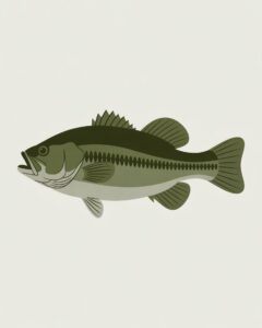 bass fish clipart 9