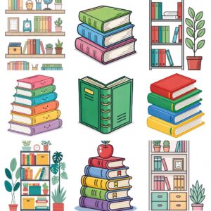 book clipart feature