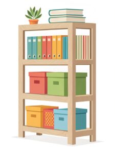 bookshelf clipart 1 1