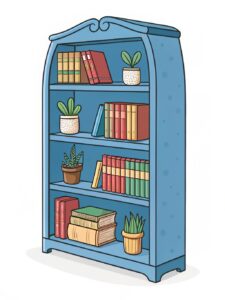 bookshelf clipart 3 1
