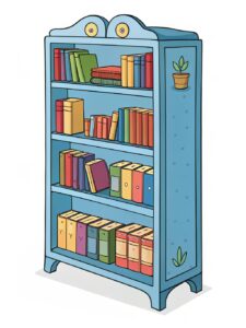 bookshelf clipart 5 1