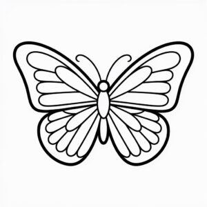 butterfly clipart black and white 13 1