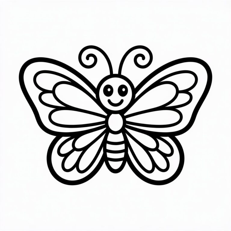 15 Butterfly Clipart Black and White Free