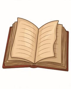 clipart image book open 1